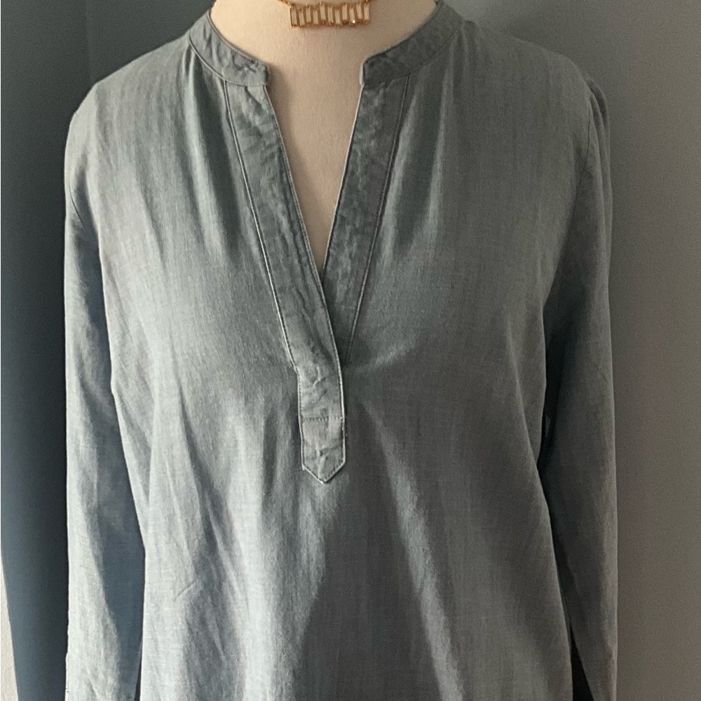 Chambray Tunic Shirt Dress by Vineyard Vines 10